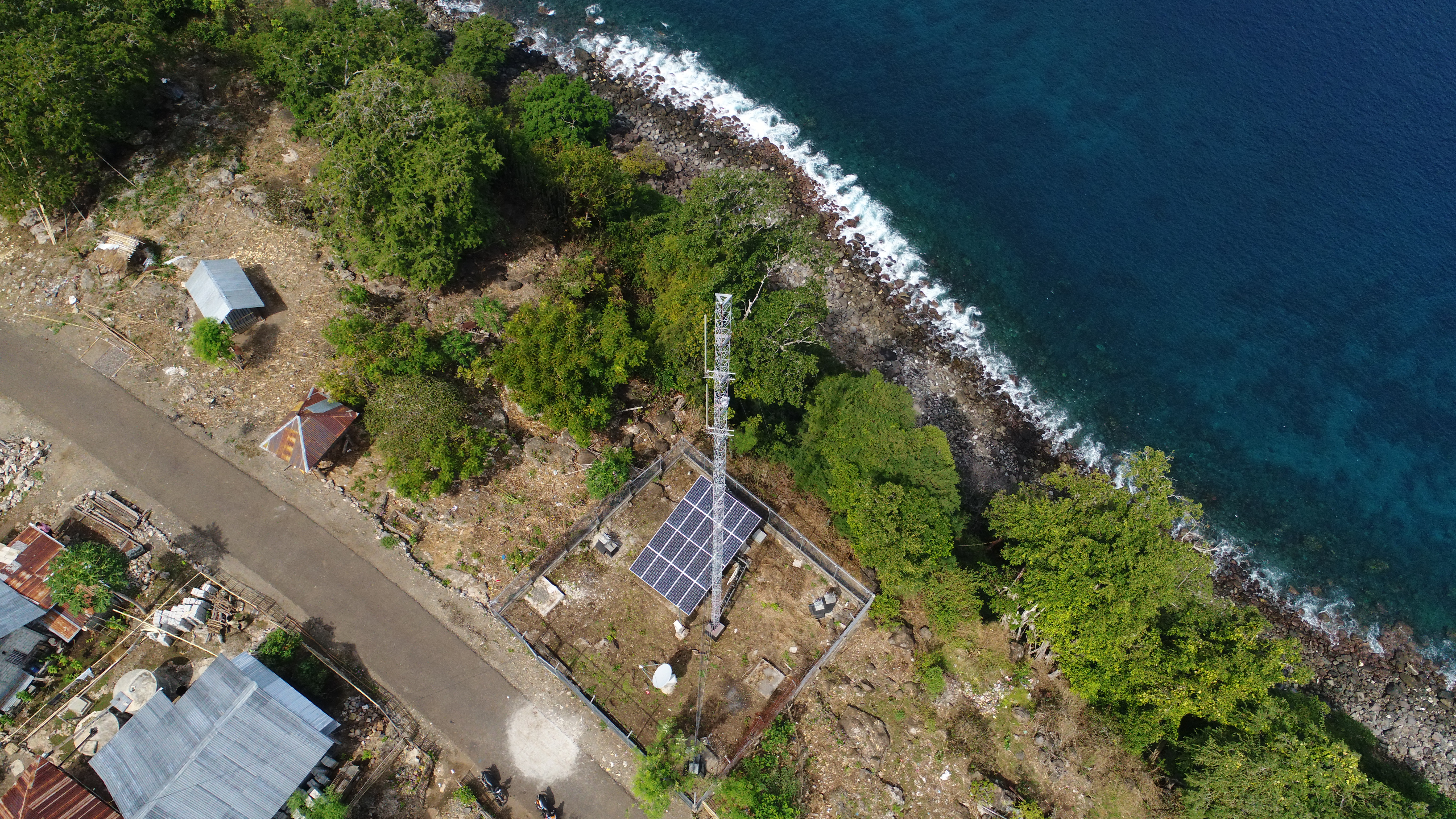 Ilustrasi menara BTS 