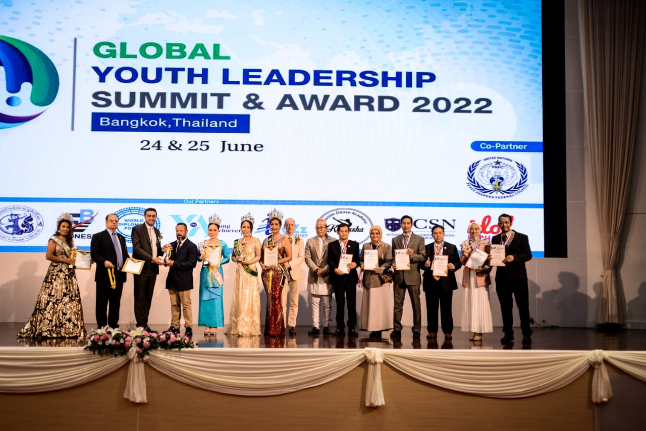 Ajang Global Youth Leadership Summit & Award 2022 di Bangkok, Thailand