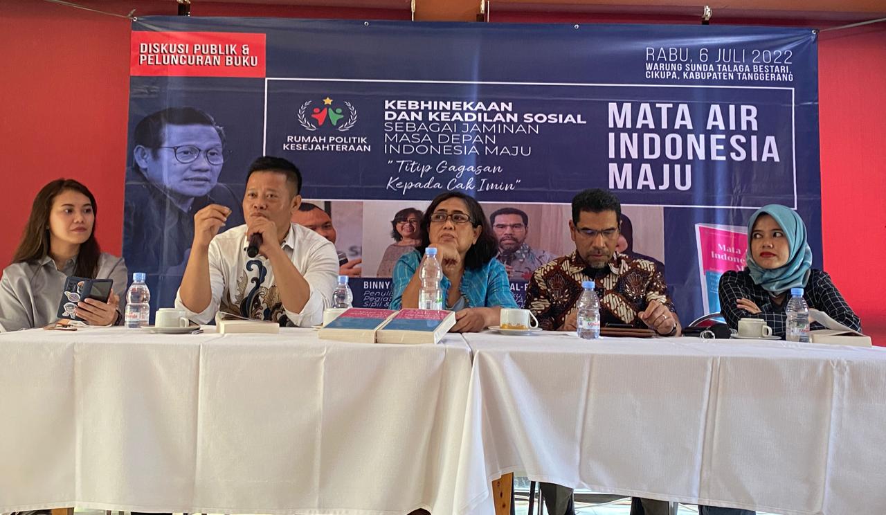Peluncuran buku “Mata Air Indonesia Maju—Gagasan kepada Cak Imin”