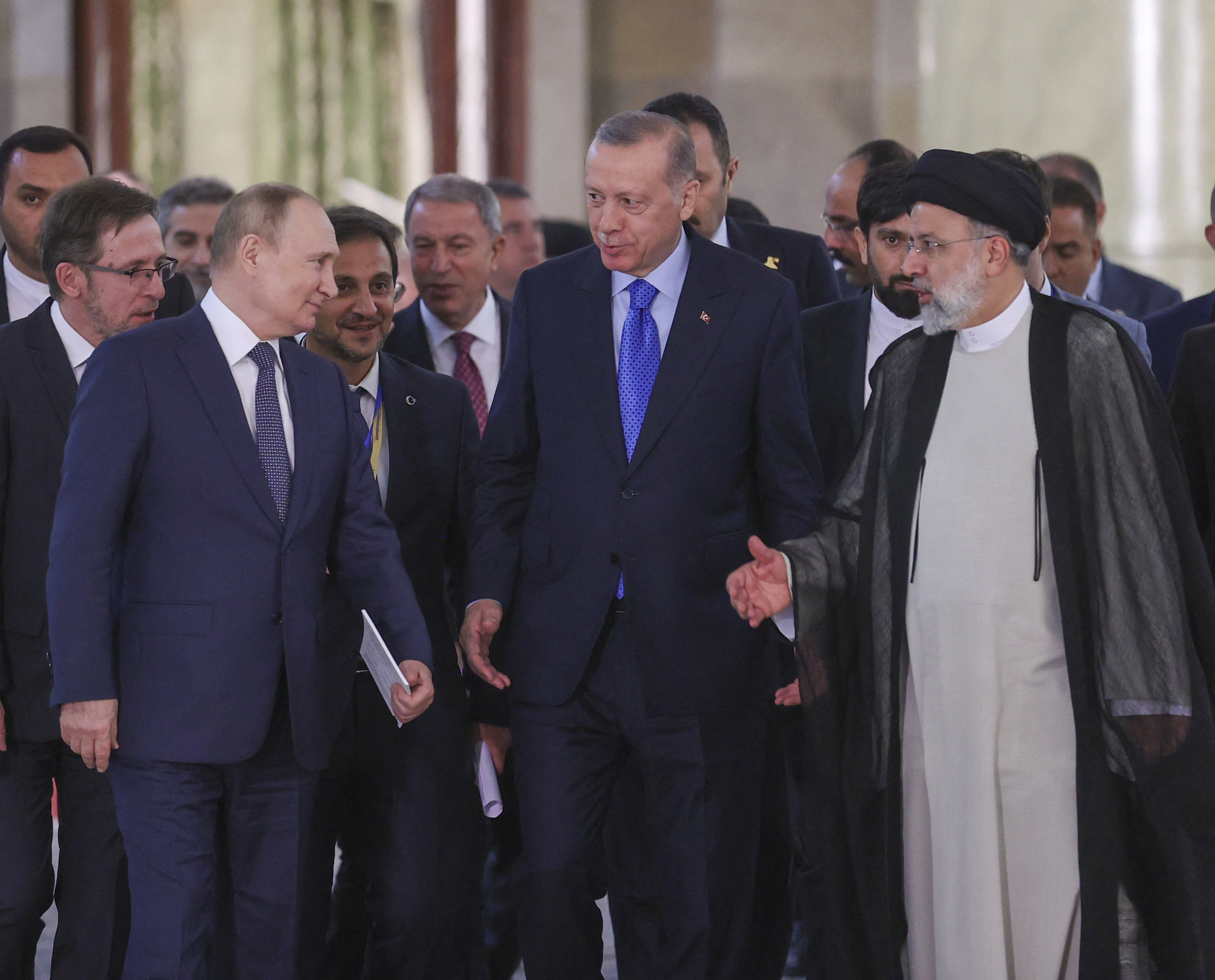 Rusia, Turki, dan Iran Lanjutkan Kerja Sama Berantas Teroris di Suriah