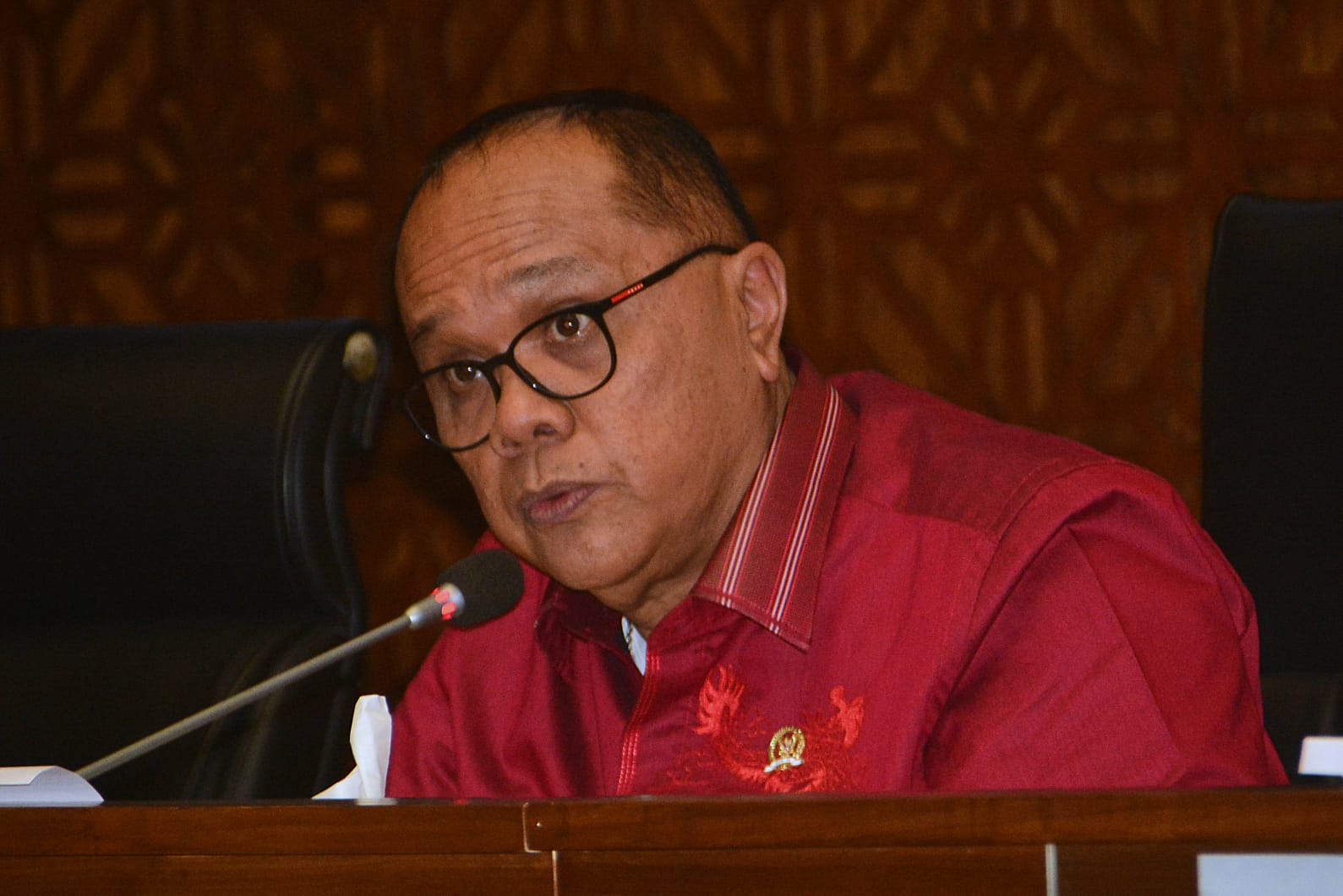 Ketua Panja Mafia Tanha DPR RI Junimart Girsang