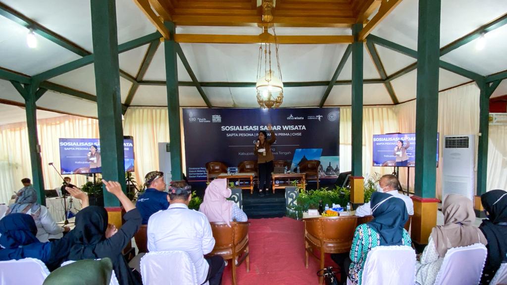 Sosialisasi di Desa Wisata Pereng, Kemenparekraf Tekankan Pentingnya Kolaborasi Pelaku Pariwisata