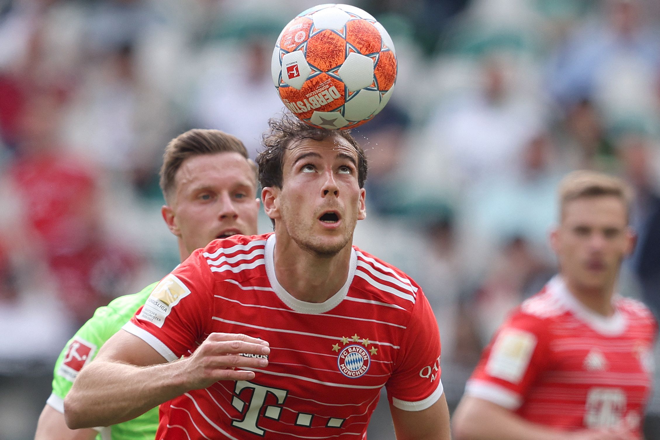 Gelandang Bayern Muenchen Leon Goretzka