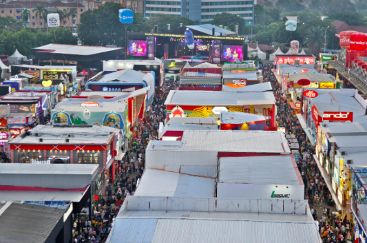 Pengunjung Jakarta Fair Kemayoran Diimbau Tak Bawa Kendaraan Pribadi