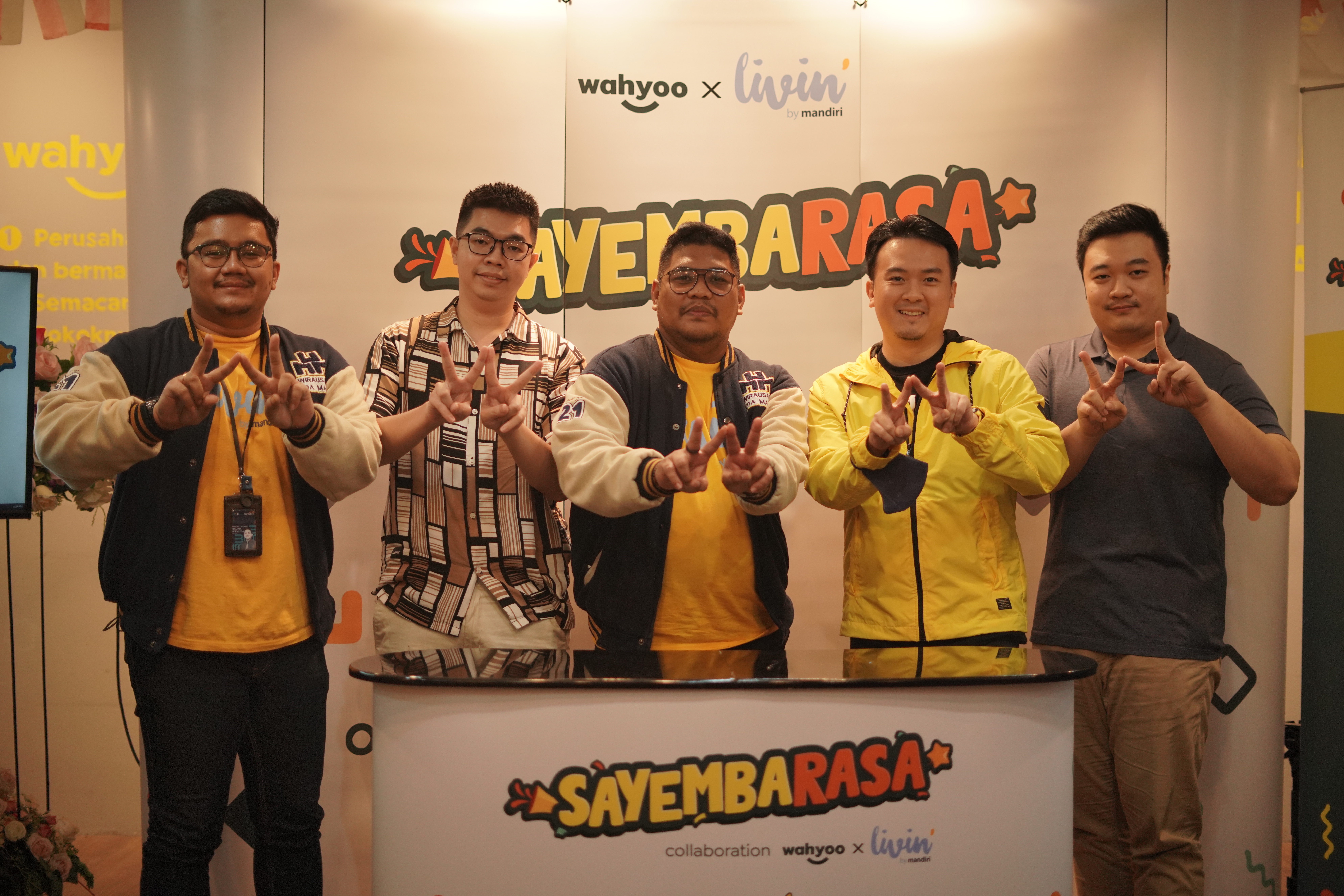 Sayembarasa yang digelar Wahyoo dan Livin By Mandiri