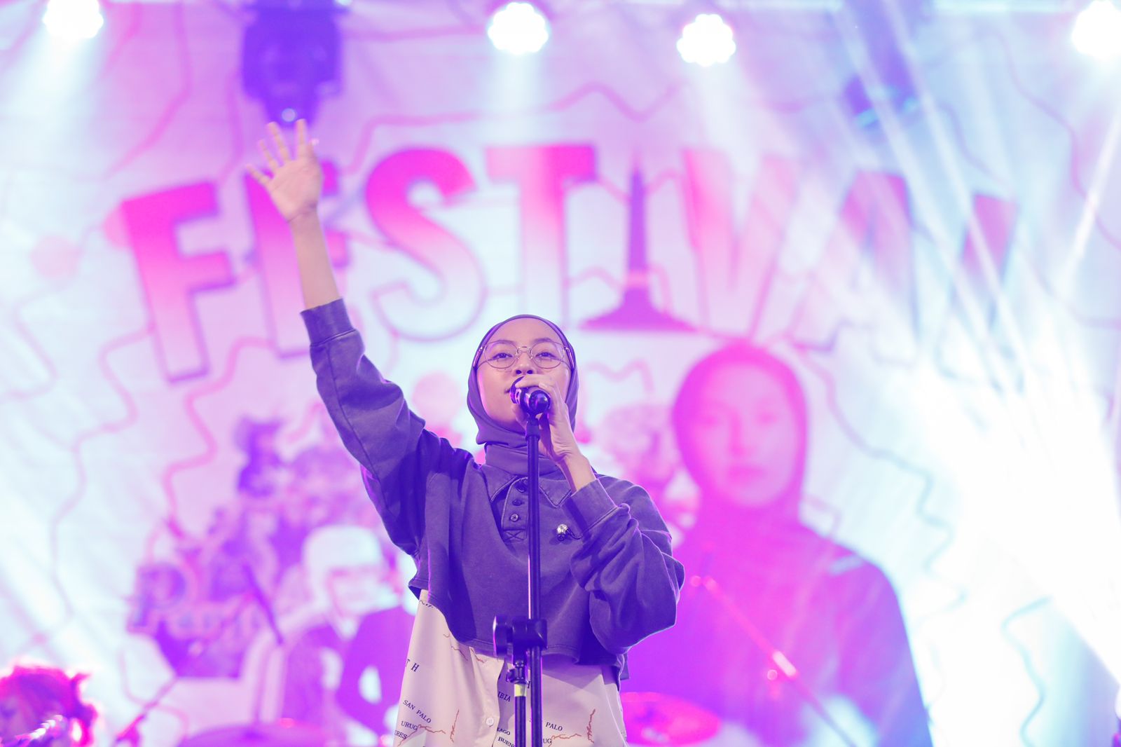 Festival ganjar Milenial di Malang, Jawa Timur