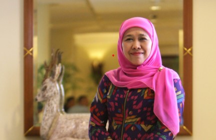 Gubernur Jawa Timur Khofifah Indar Parawansa.