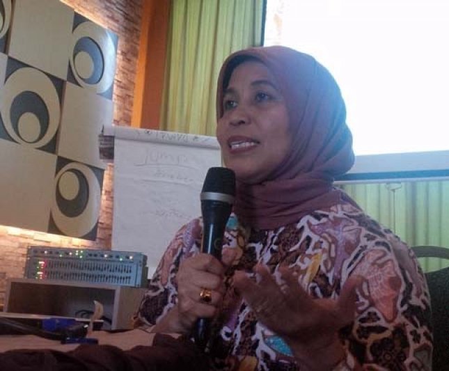 Direktur Lembaga Bantuan Hukim Asosiasi Perempuan Indonesia untuk Keadilan (LBH APIK) Kota Makassar, Rosmiati Sain.