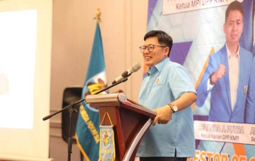 Ketua Umum DPP Komite Nasional Pemuda Indonesia (KNPI) Dr. Ilyas Indra.