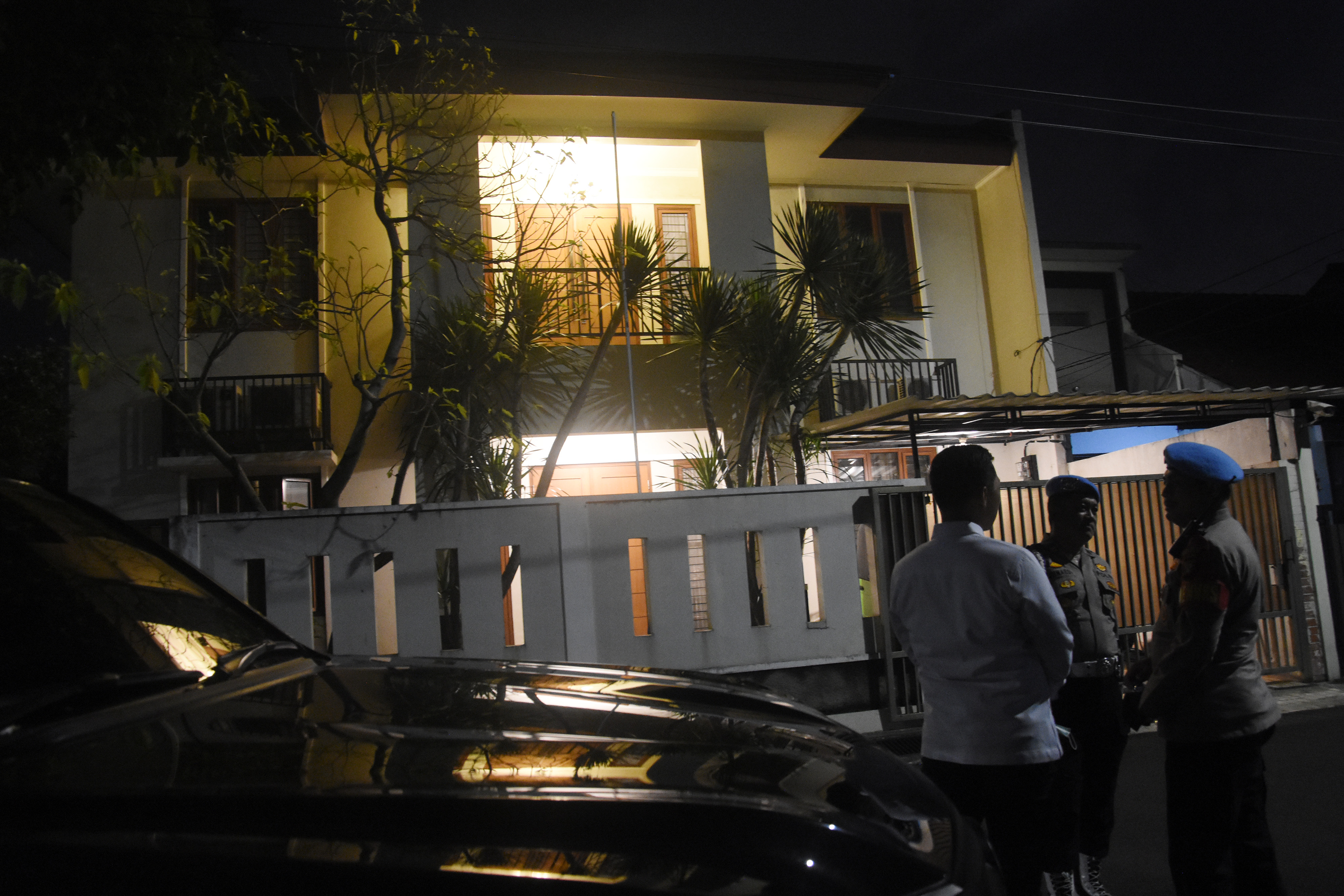 Rumah dinas Kadiv Propam Polri Irjen Pol Ferdy Sambo di Kompleks Polri Duren Tiga, tempat terjadinya baku tembak yang menewaskan Brigadir J.