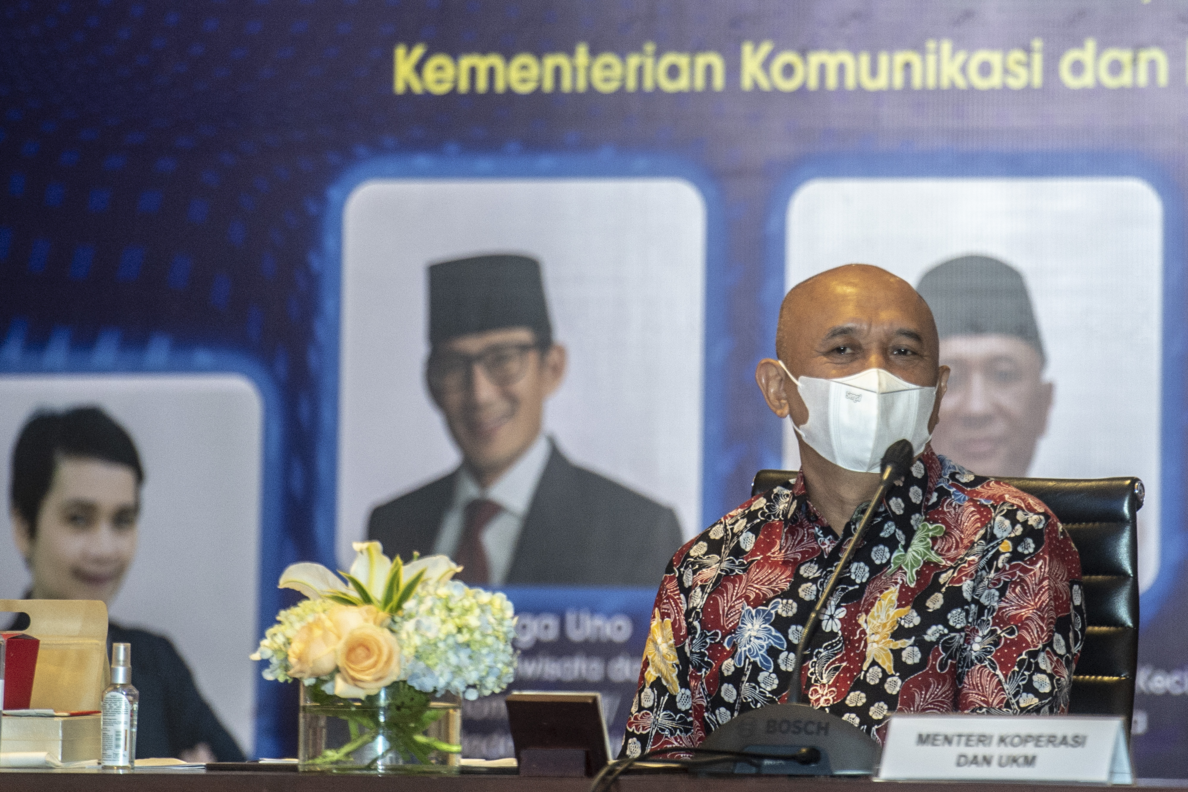 Menteri Koperasi dan UKM Teten Masduki 