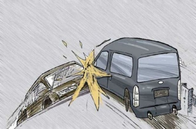 ilustrasi kecelakaan lalu lintas