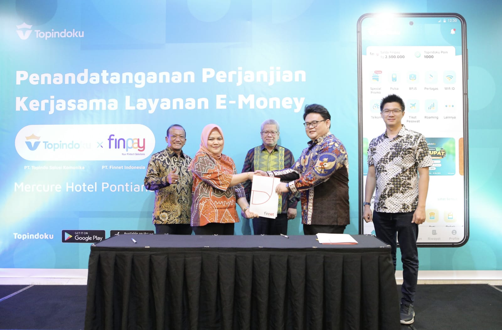 Topindoku dan Finpay untuk berkolaborasi bersama dalam memberikan layanan keuangan digital untuk mendukung pertumbuhan bisnis di tanah air k