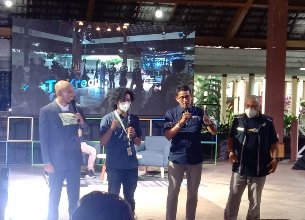 Workshop Pengembangan Kabupaten/Kota (KaTa) Kreatif Indonesia 2022 digelar di Wisma Kagama, Kecamatan Depok, Sleman, Yogyakarta.