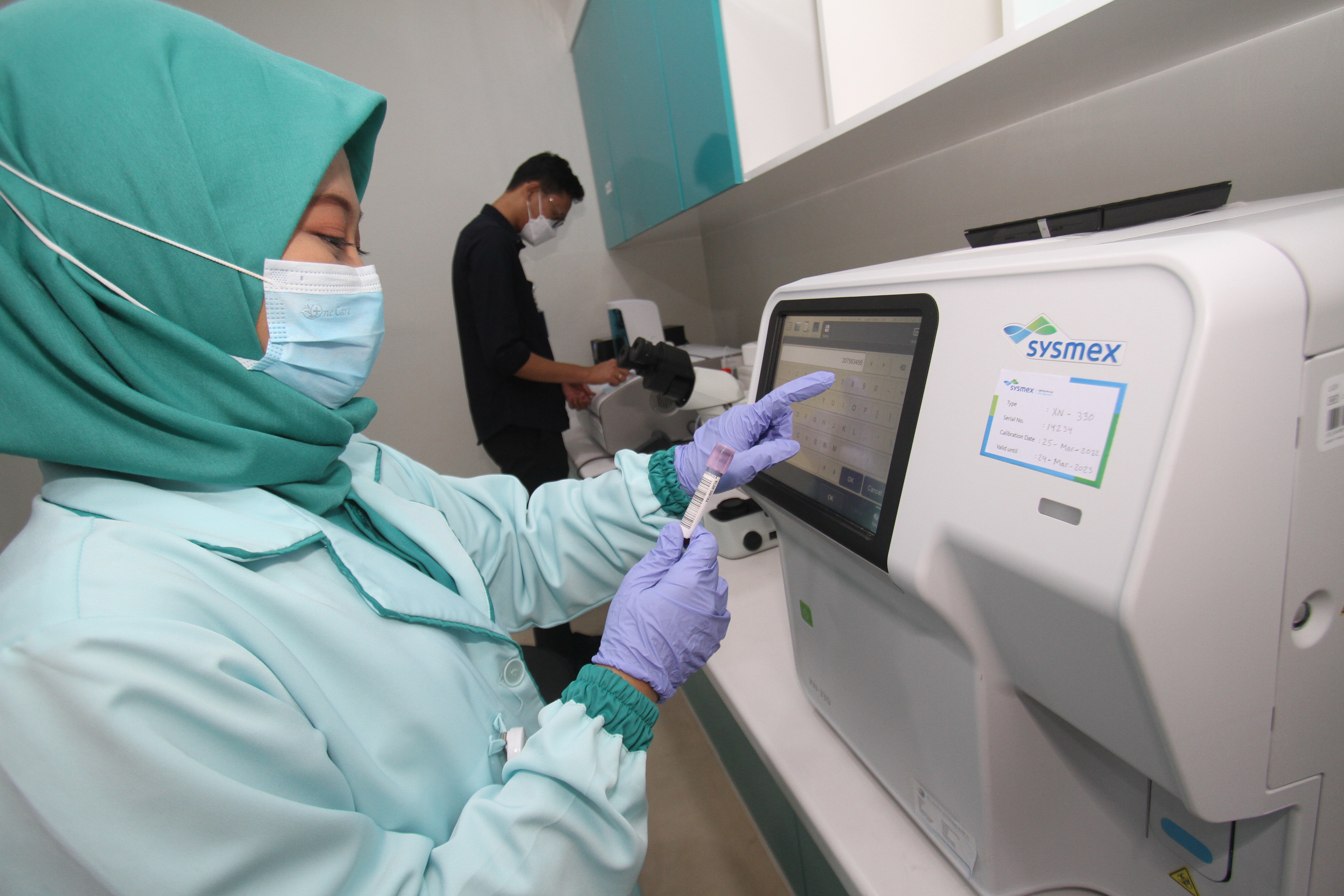 Aktivitas di laboratorium.