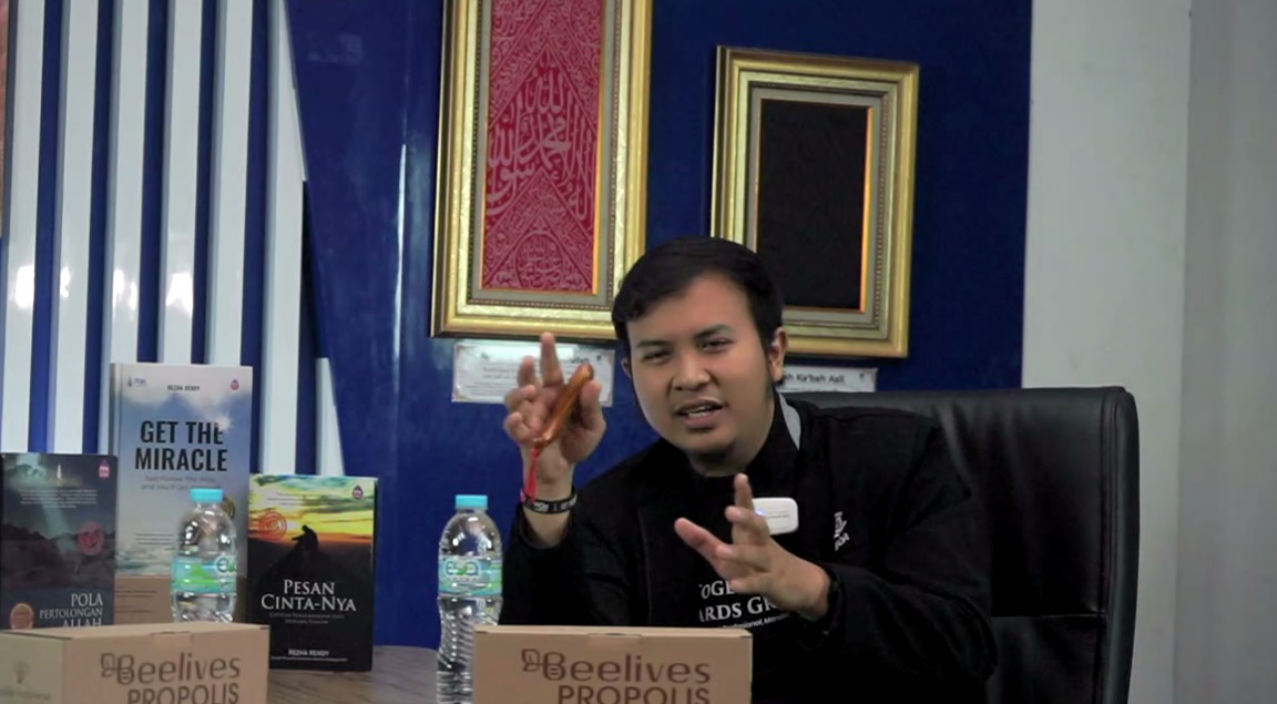 Rezha Rendy, penulis buku 'Get The Miracle' dan pendiri PPA Institute.