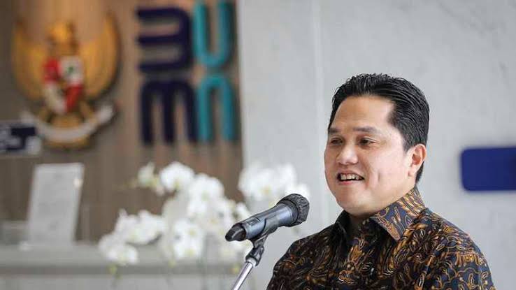 Menteri BUMN Erick Thohir