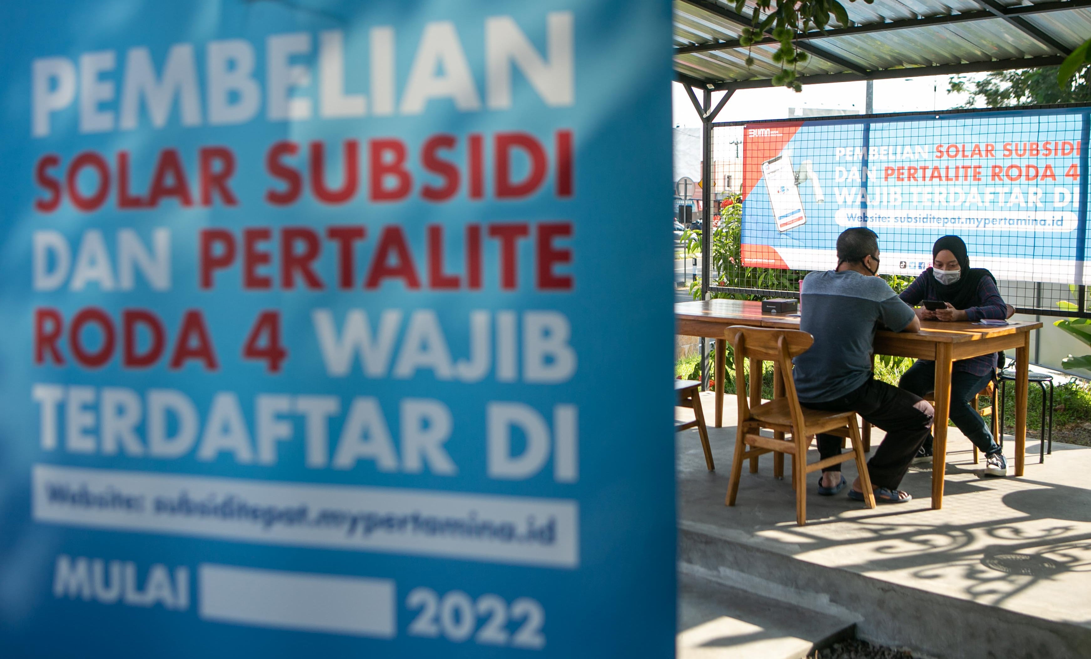 Both pendaftaran untuk mendapatkan bbm bersubsidi di SPBU Pertamina