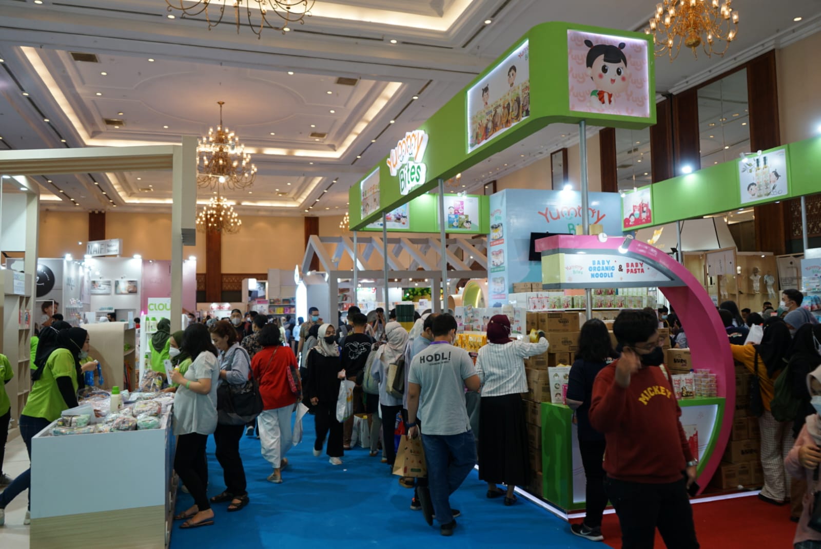 Pameran Mommy N Me di JCC, Senayan, Telah Resmi Dibuka