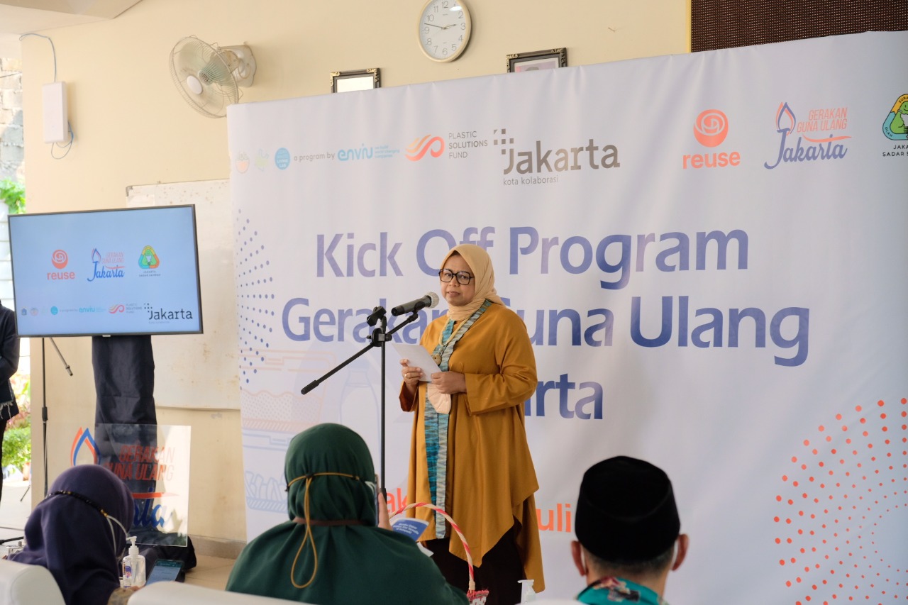 Kick Prpgram Gerakan Guna Ulang Jakarta. 