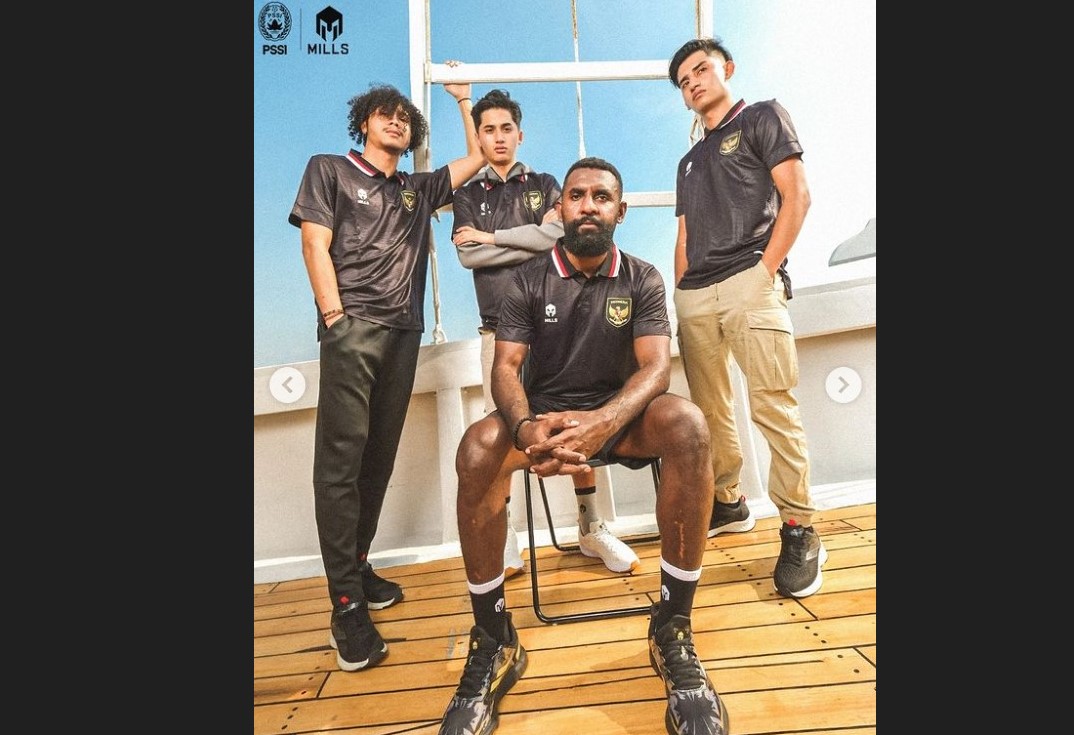 Jersey Ketiga Timnas Usung Semangat Negeri Bahari