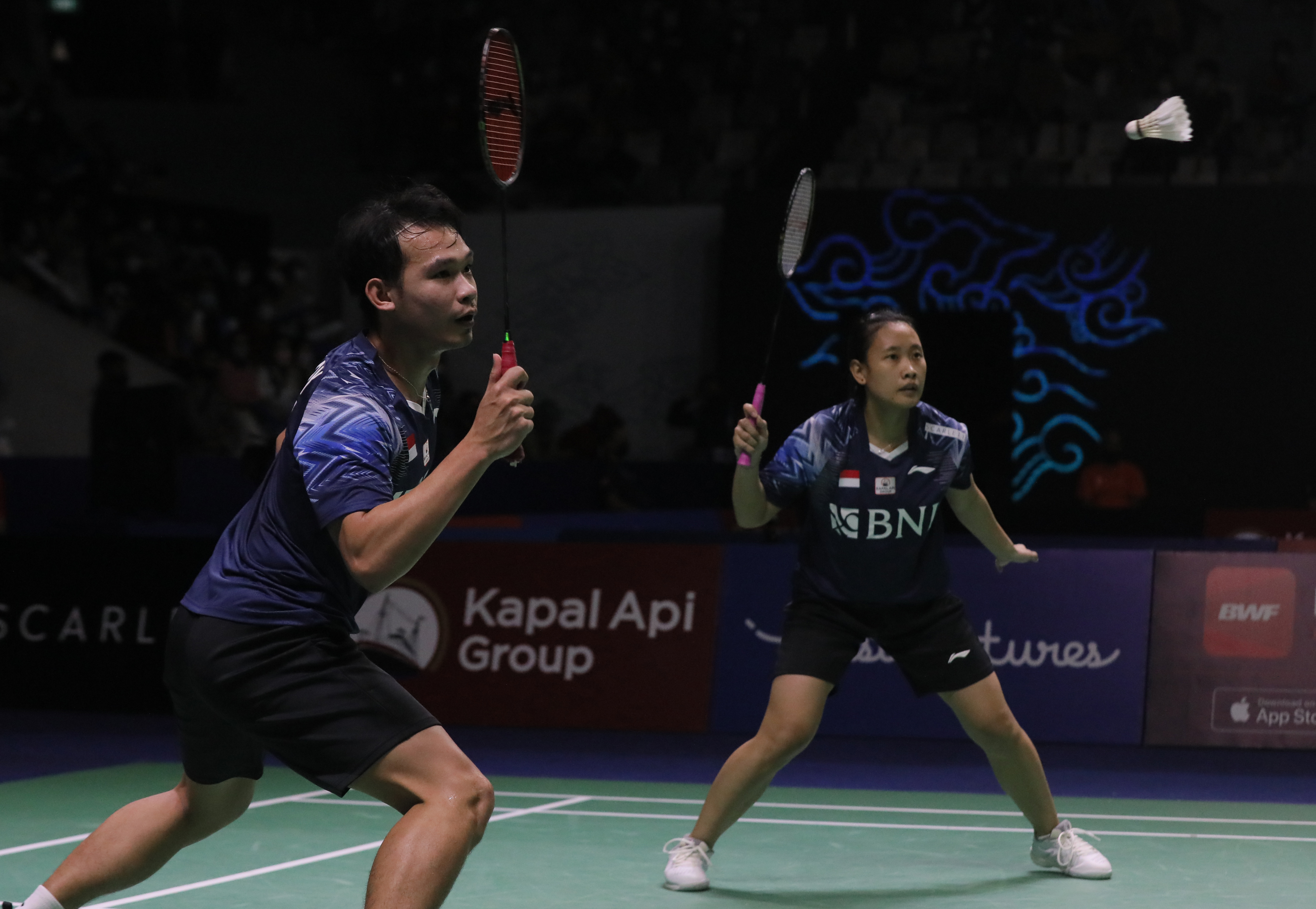 Ganda campuran Indonesia Rinov Rivaldy/Pitha Haningtyas Mentari