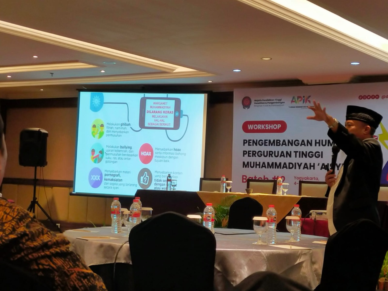 Majelis Diktilitbang PP Muhammadiyah menggelar Workshop Pengembangan Humas di Kampus Universitas Muhammdiyah Tangerang. 