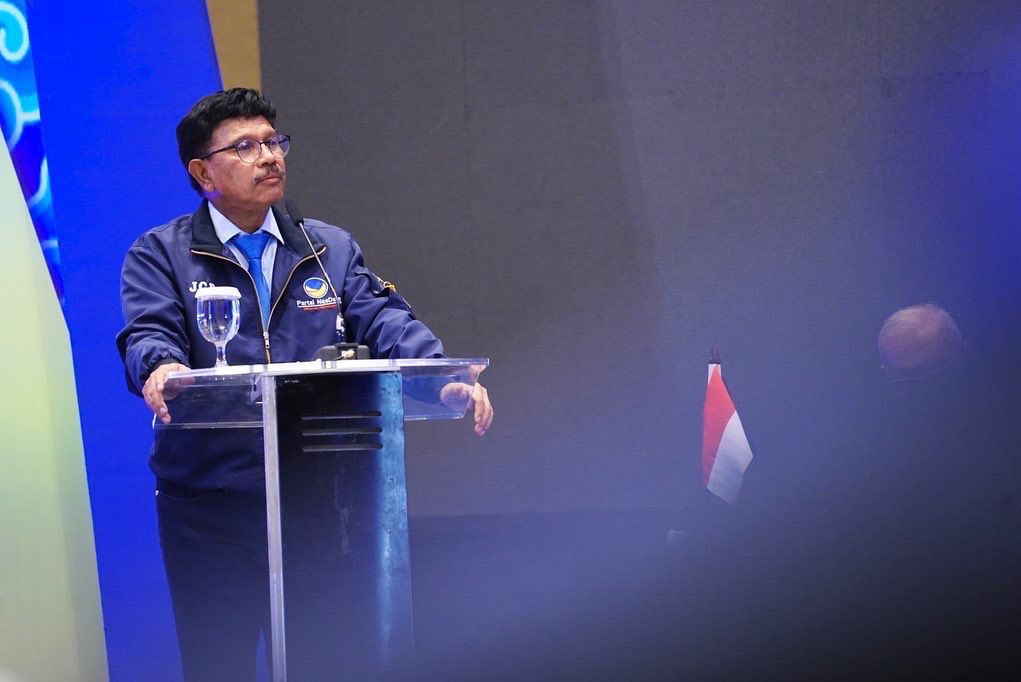 Johnny G Plate, kader NasDem yang menjadi Menkominfo dinilai berkinerja apik oleh analis dari Indonesian Political Opinion (IPO)