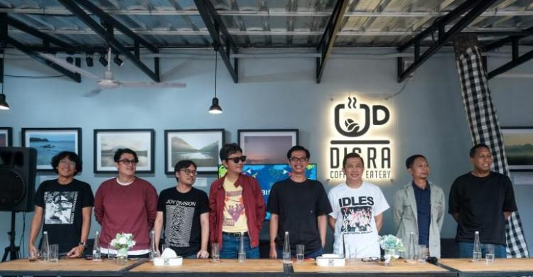 Press conference Allgorhythm Fest di Digra Coffee & Eatery, Jl. Lebak Bulus II No. 21, Cilandak, Jakarta