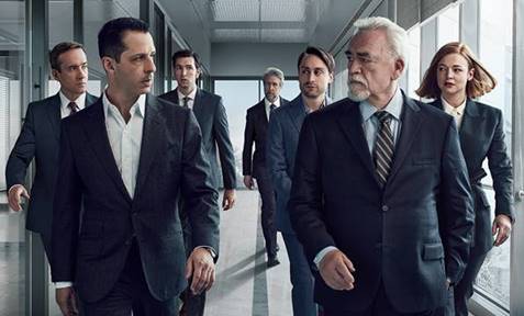 Cuplikan adegan dari serial Succession