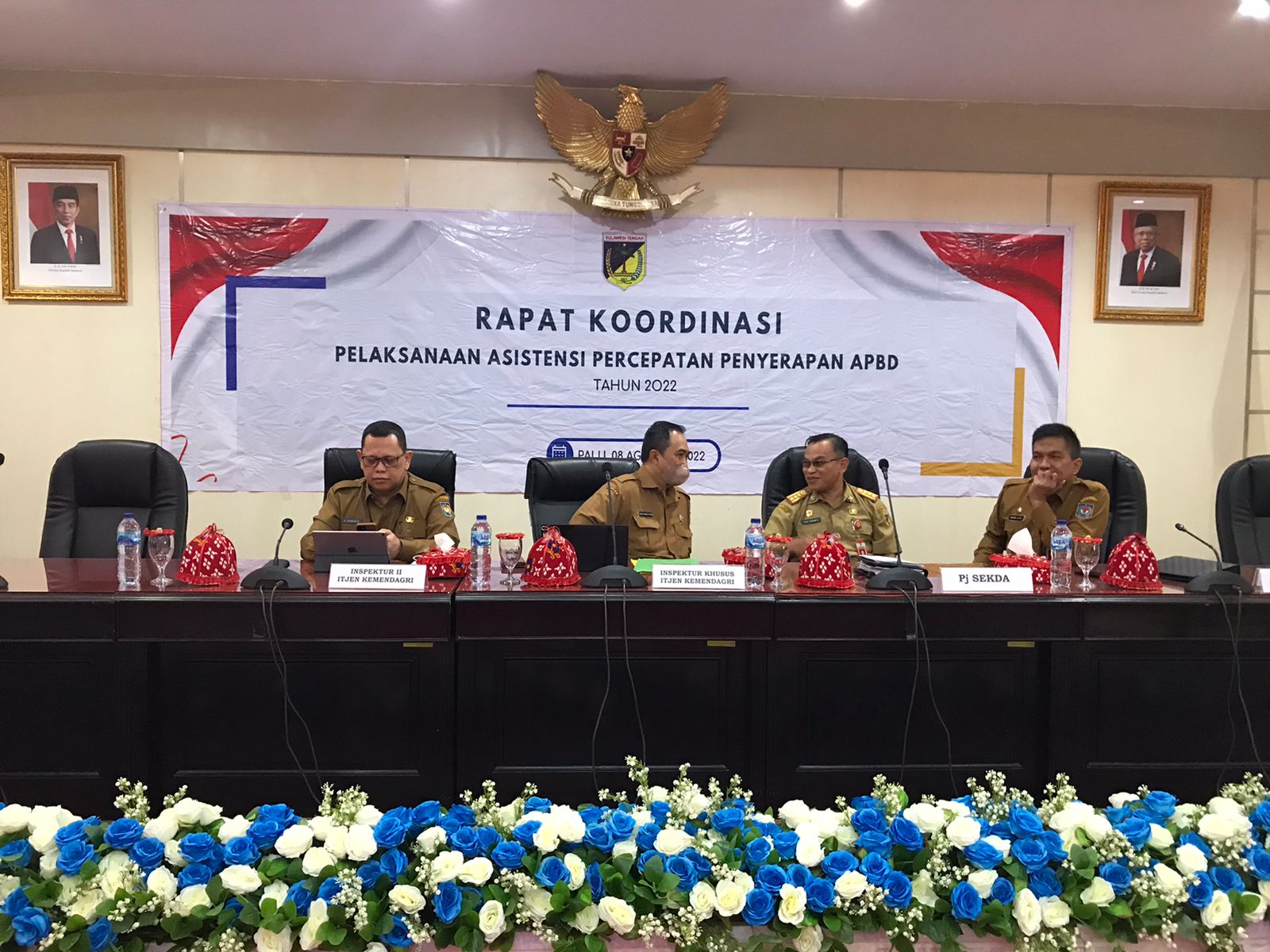 Rapat asistensi penyerapan anggaran APBD 2022