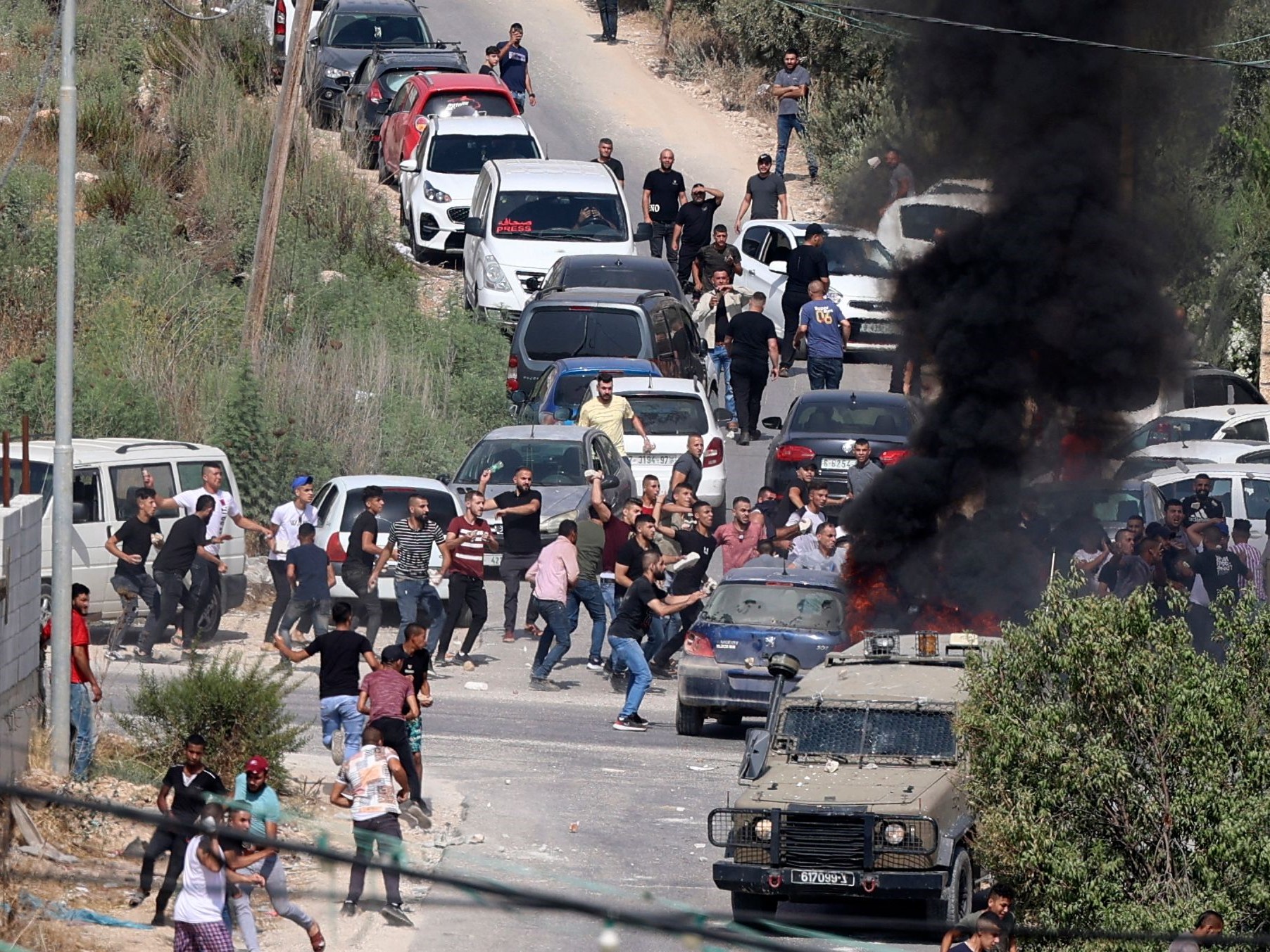 Warga Israel dan Palestina Terluka dalam Penembakan di Tepi Barat