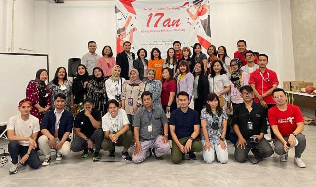 Manajemen Ascott Bandung bersama media dan influencer