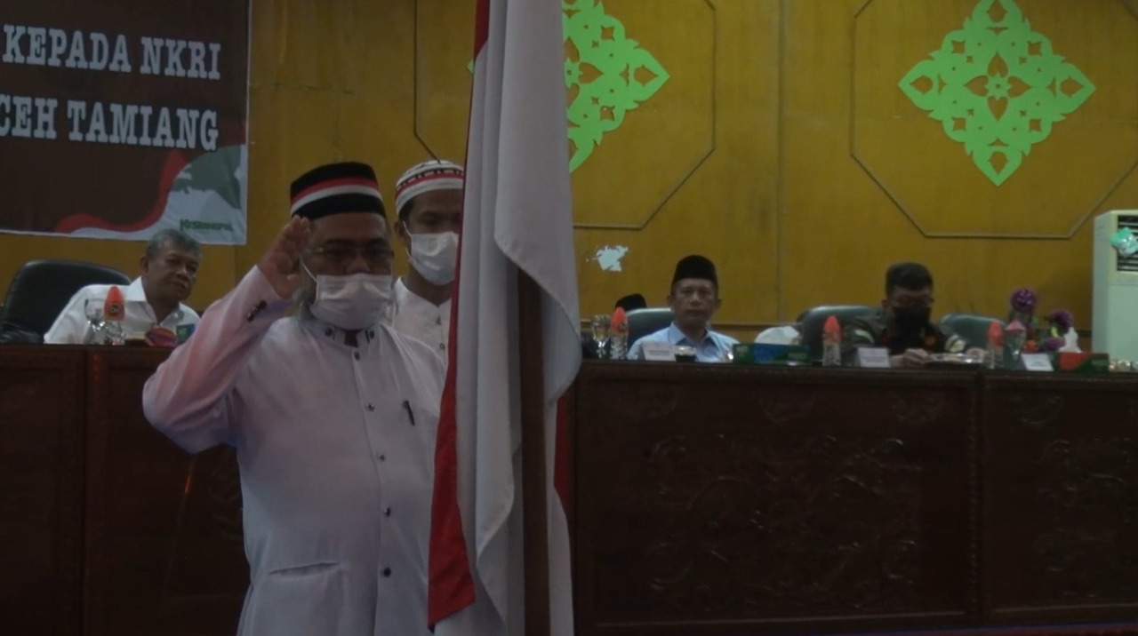 389 Anggota JI Aceh Tamiang Kembali ke Pangkuan NKRI