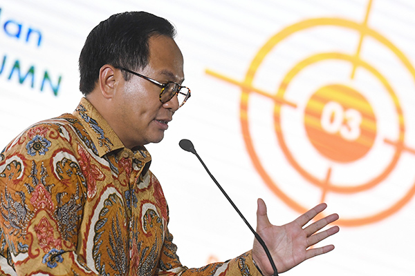 Wakkl Menteri BUMN Kartika Wirjoatmodjo