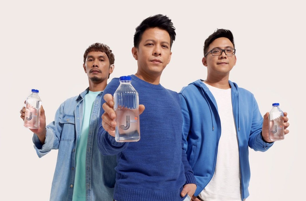 Grup band Noah menjadi brand ambassador air minum dalam kemasan Jiwater.