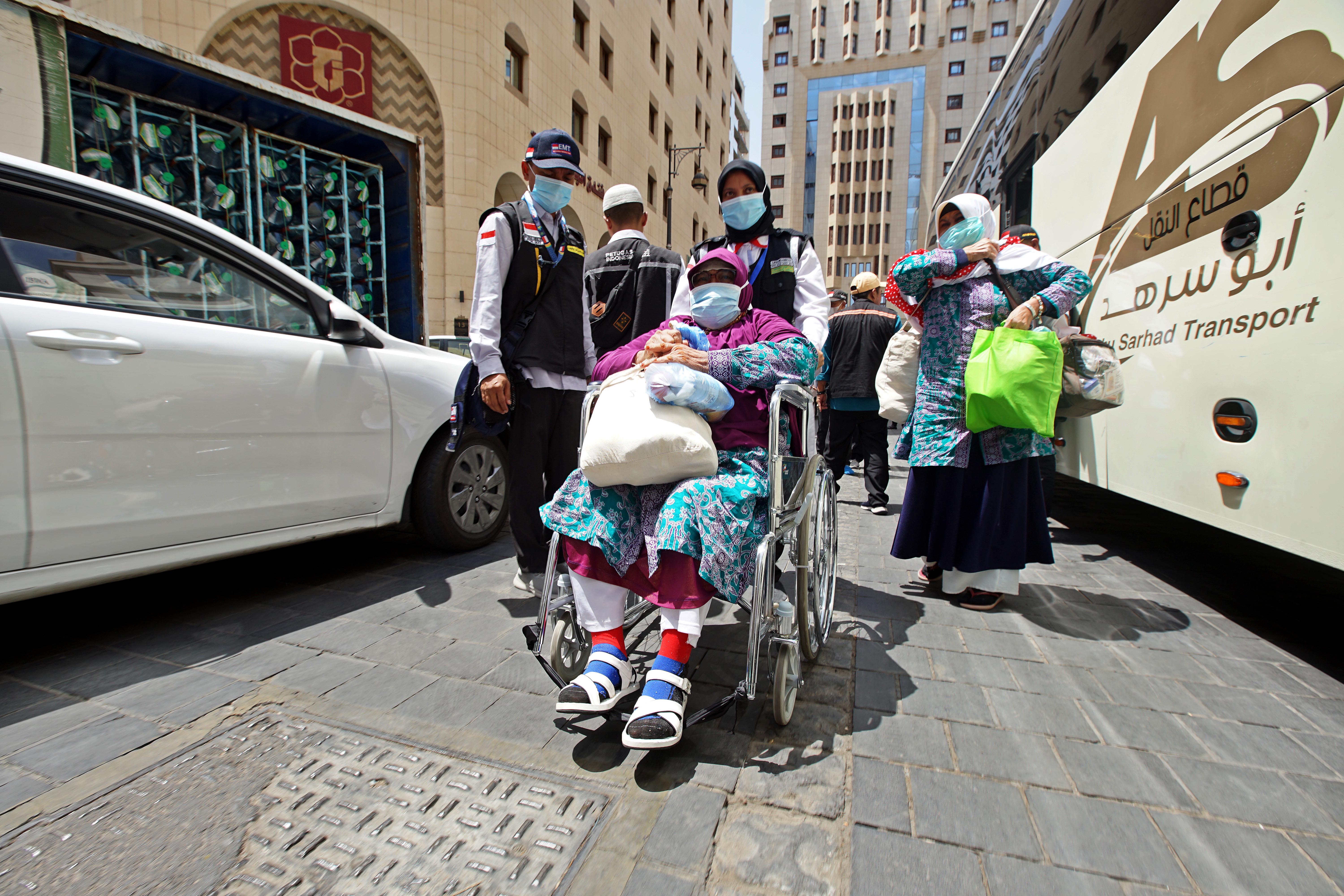 JEMAAH INDONESIA GELOMBANG II TIBA DI MADINAH.
