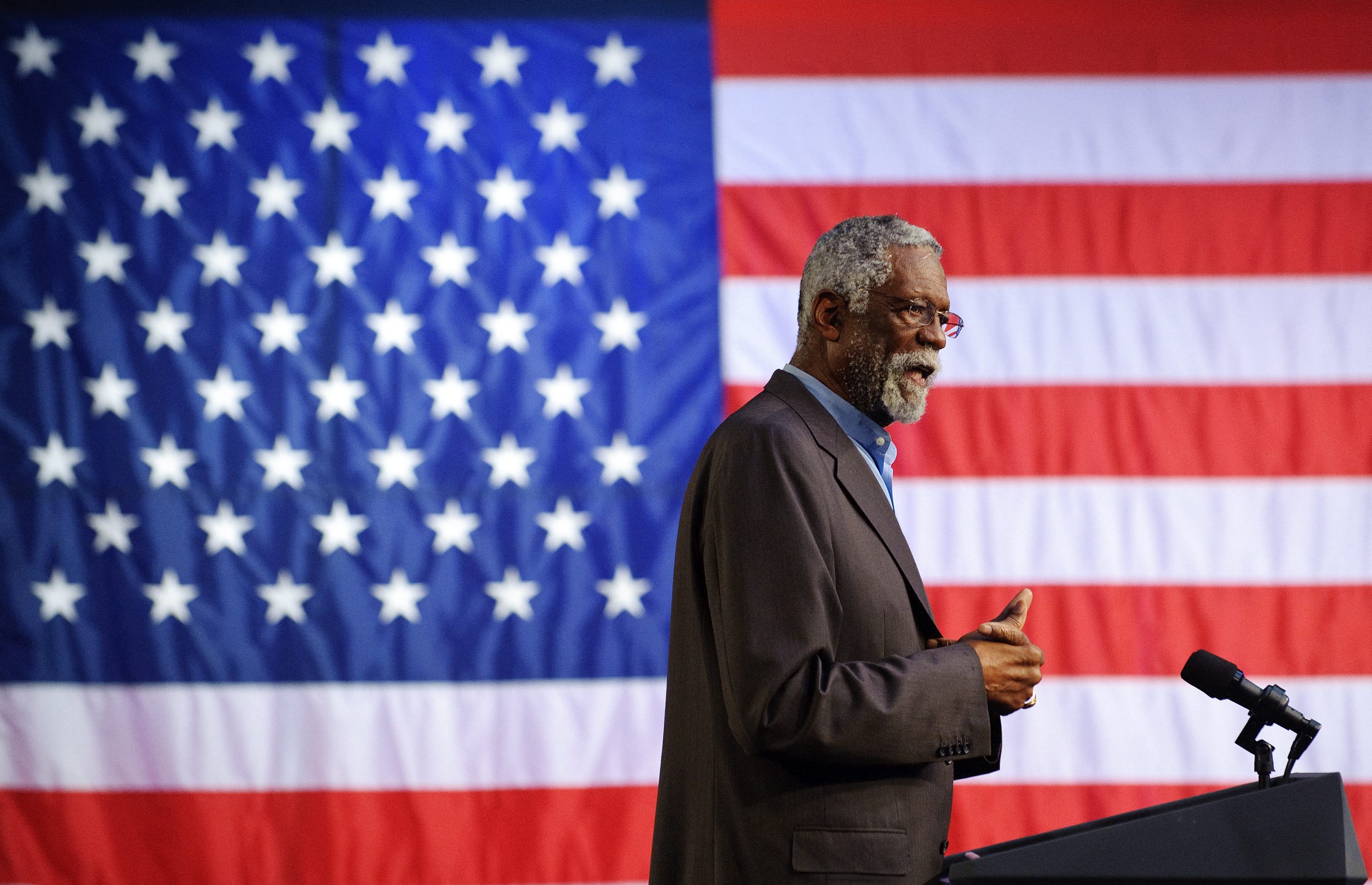 Legenda Boston Celtics Bill Russell