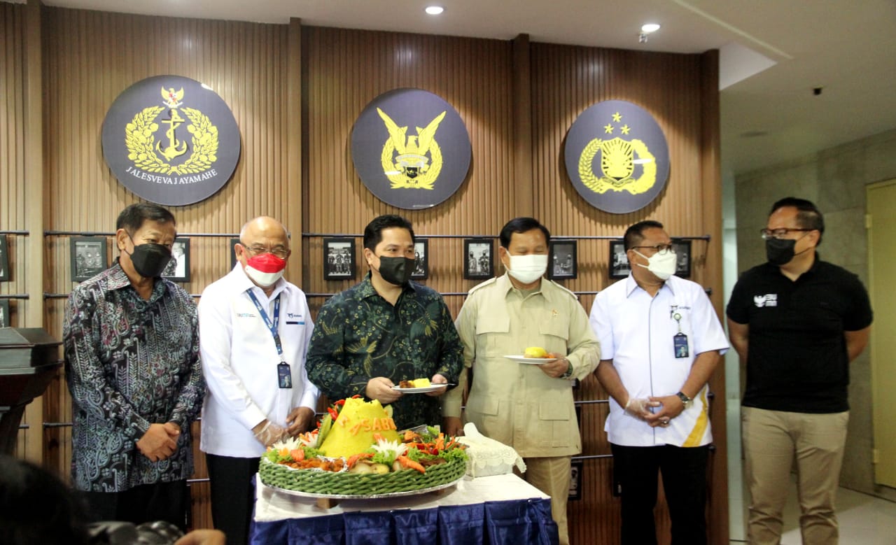 Acara HUT ke-51 PT Asabri, Senin (1/8). 