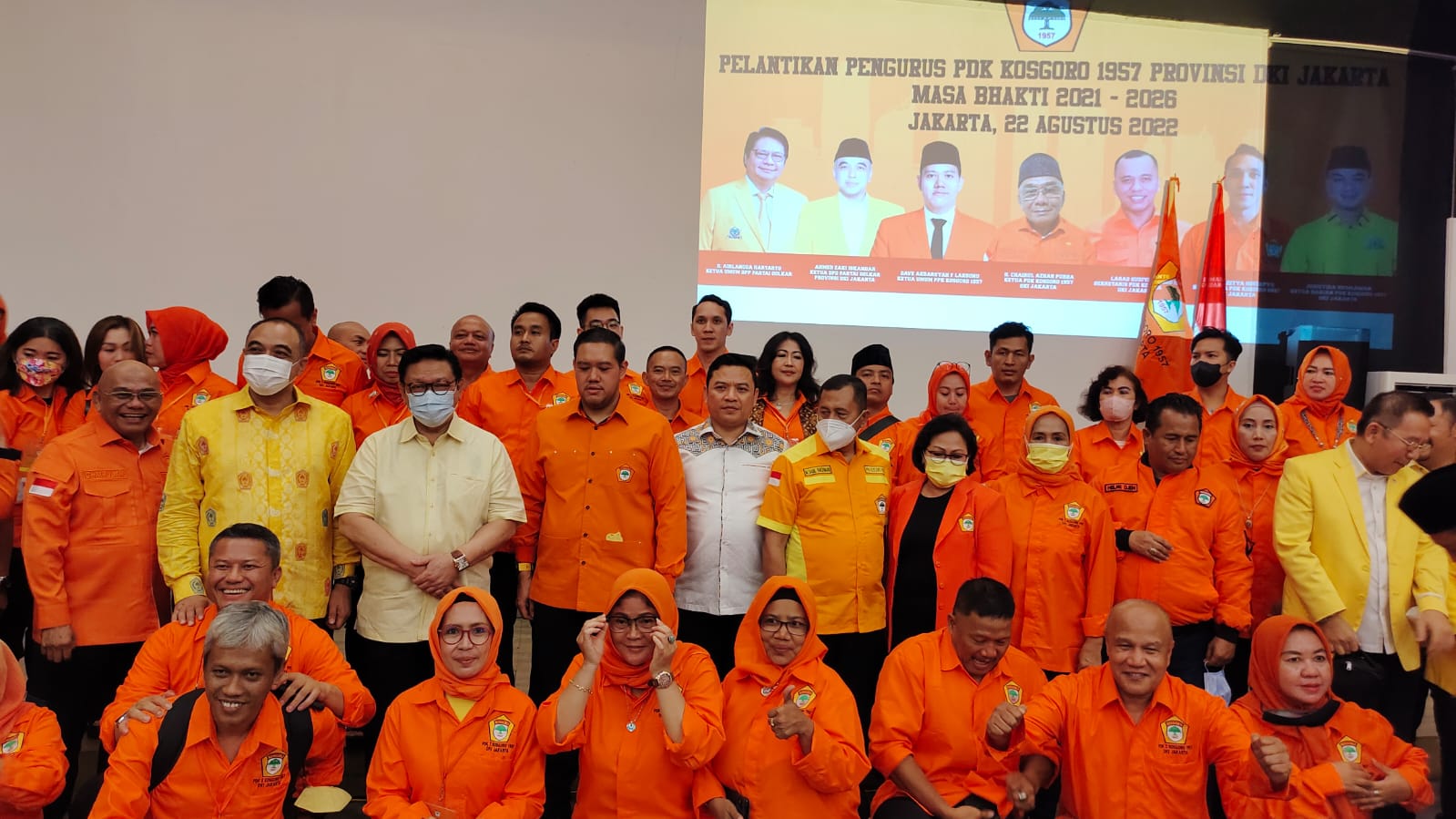 Pengurus PDK I  Kosgoro 1957, DKI Jakarta Periode 2021 - 2026 resmi dilantik.