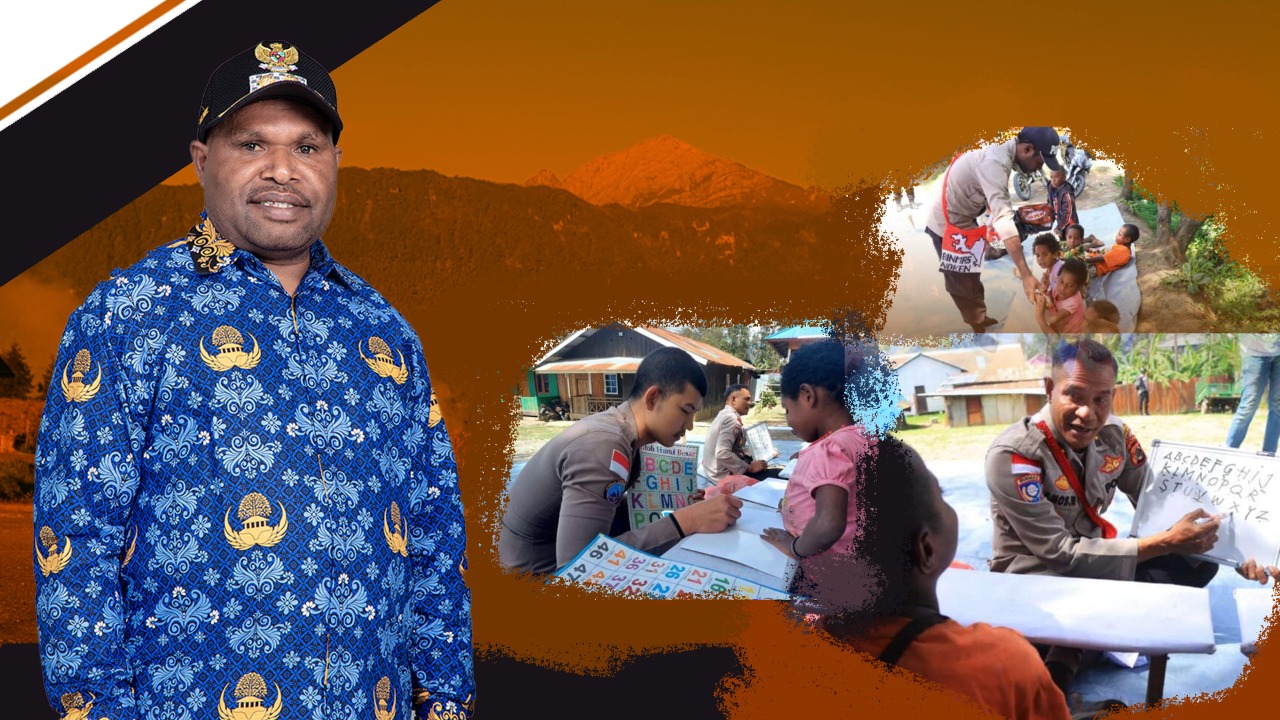 Wakil Bupati Kabupaten Puncak Pelinus Balinal 