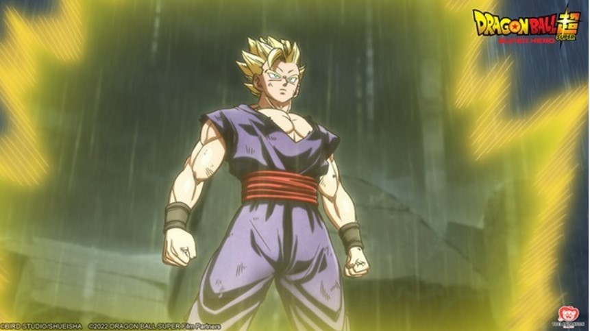 Cuplikan adegan dari film Dragon Ball Super: Super Hero
