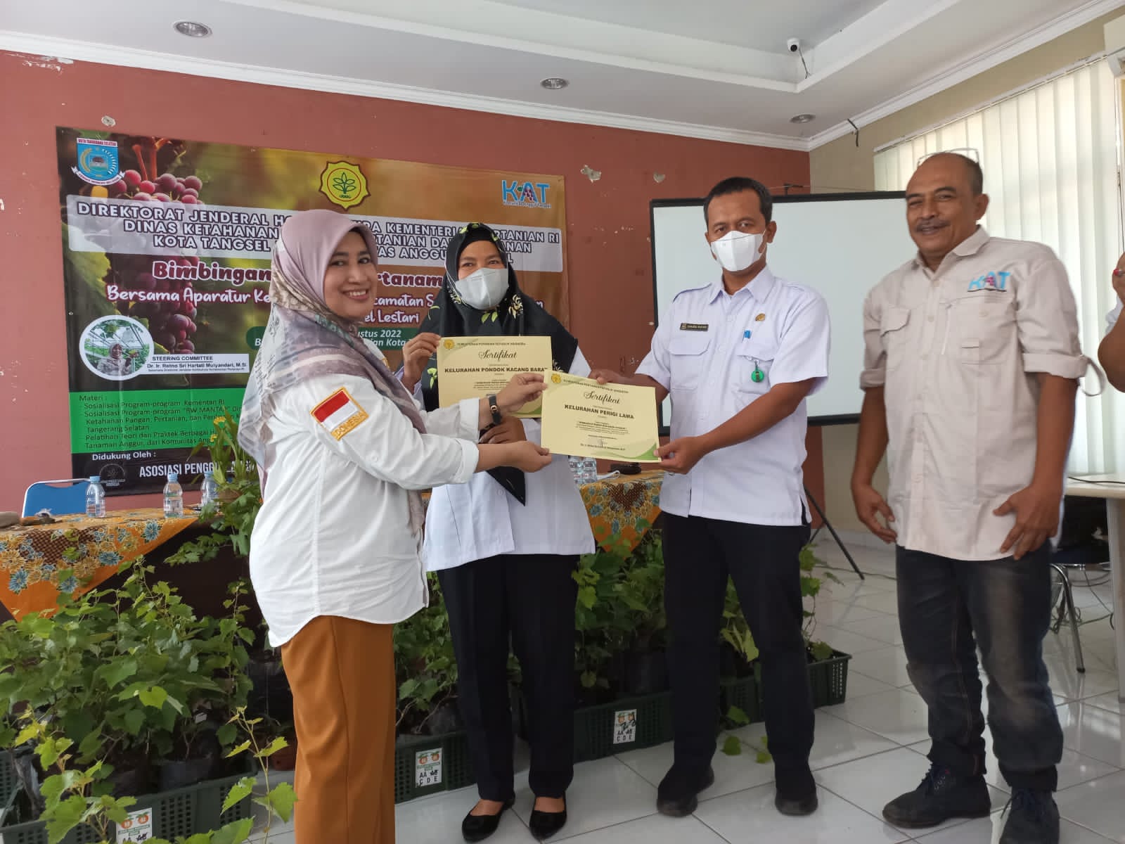 Gelar Bimtek, Kementan Dukung Komunitas Anggur di Tangsel