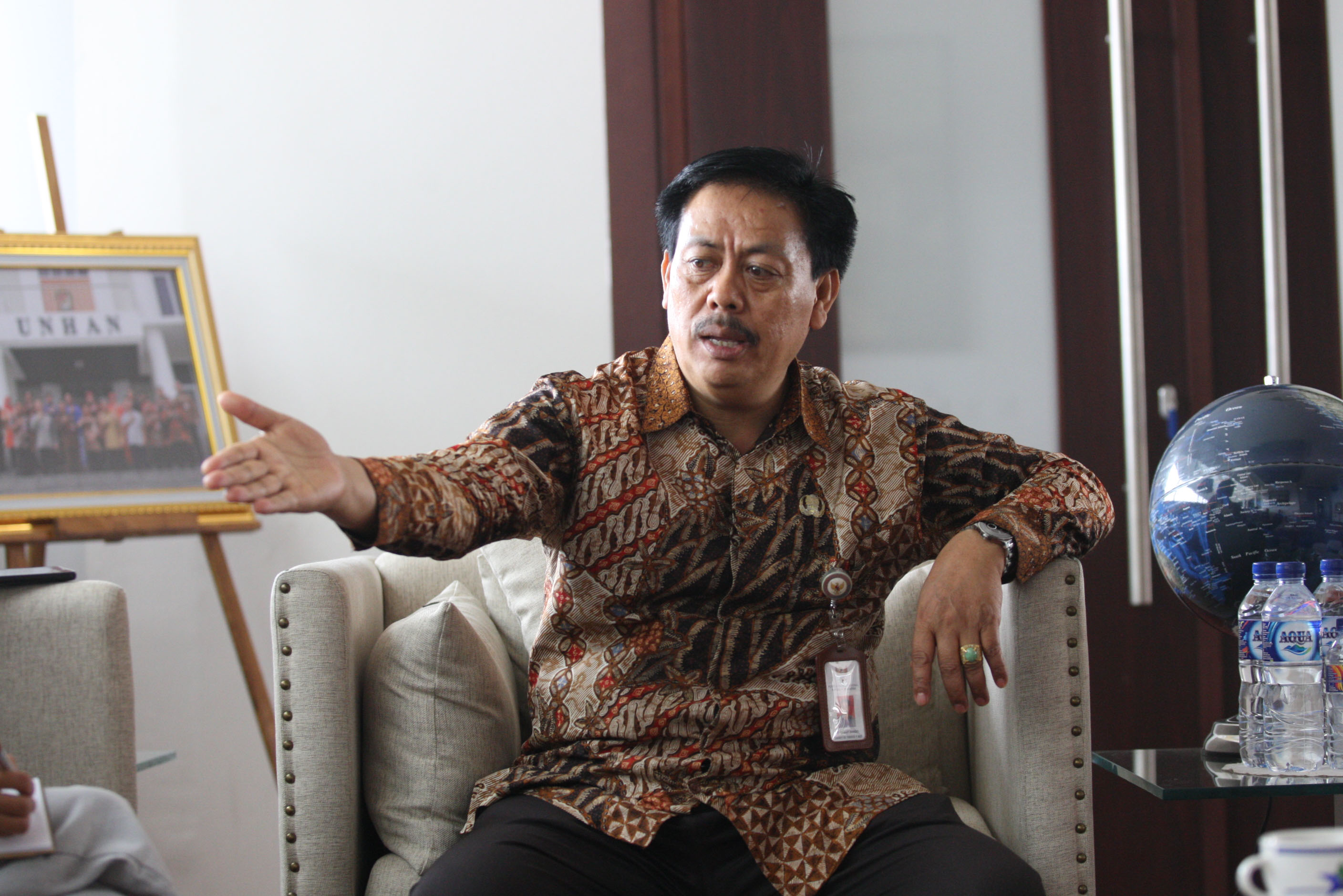 Kepala Perpusnas Syarif Bando.