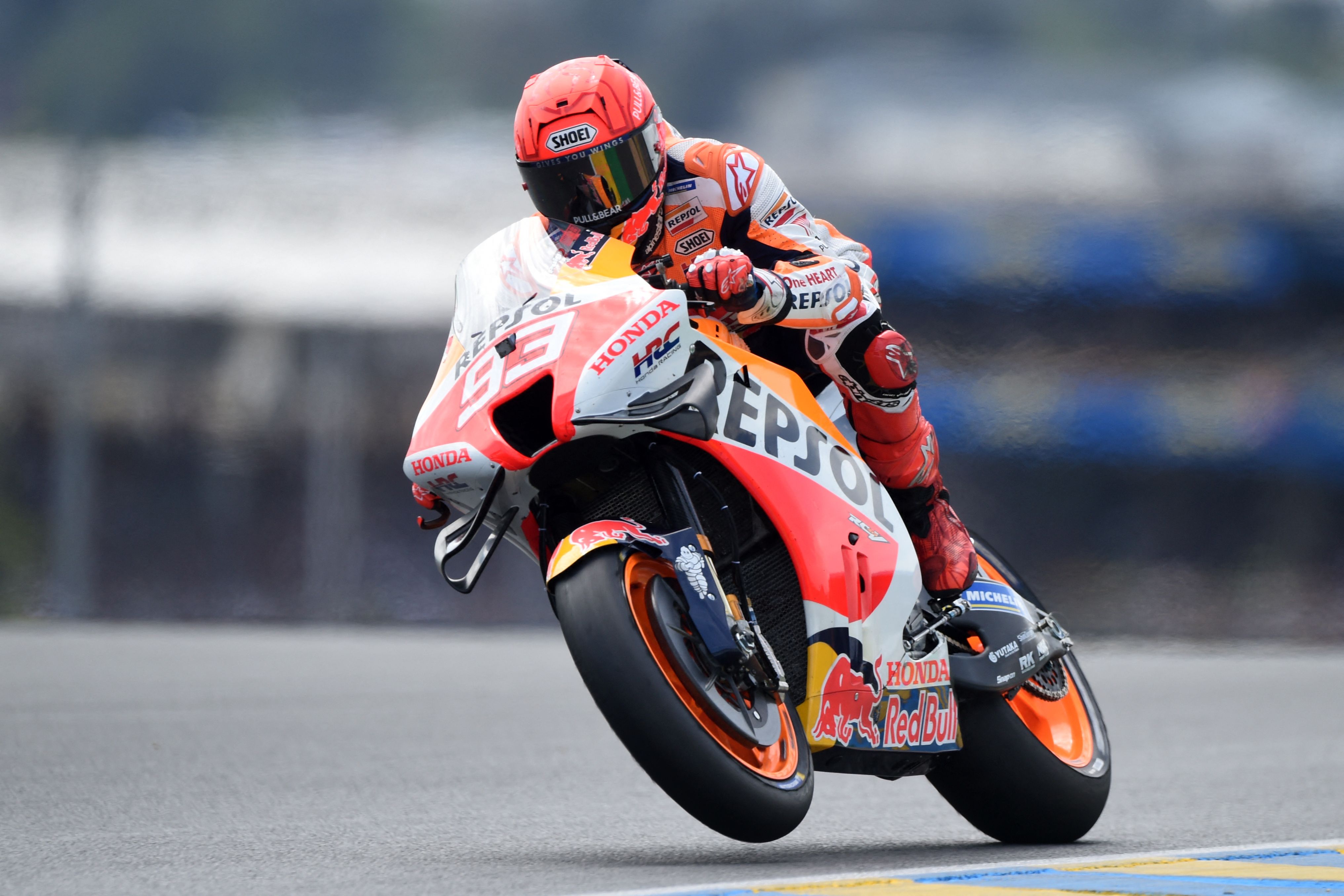 Pembalap Repsol Honda Marc Marquez
