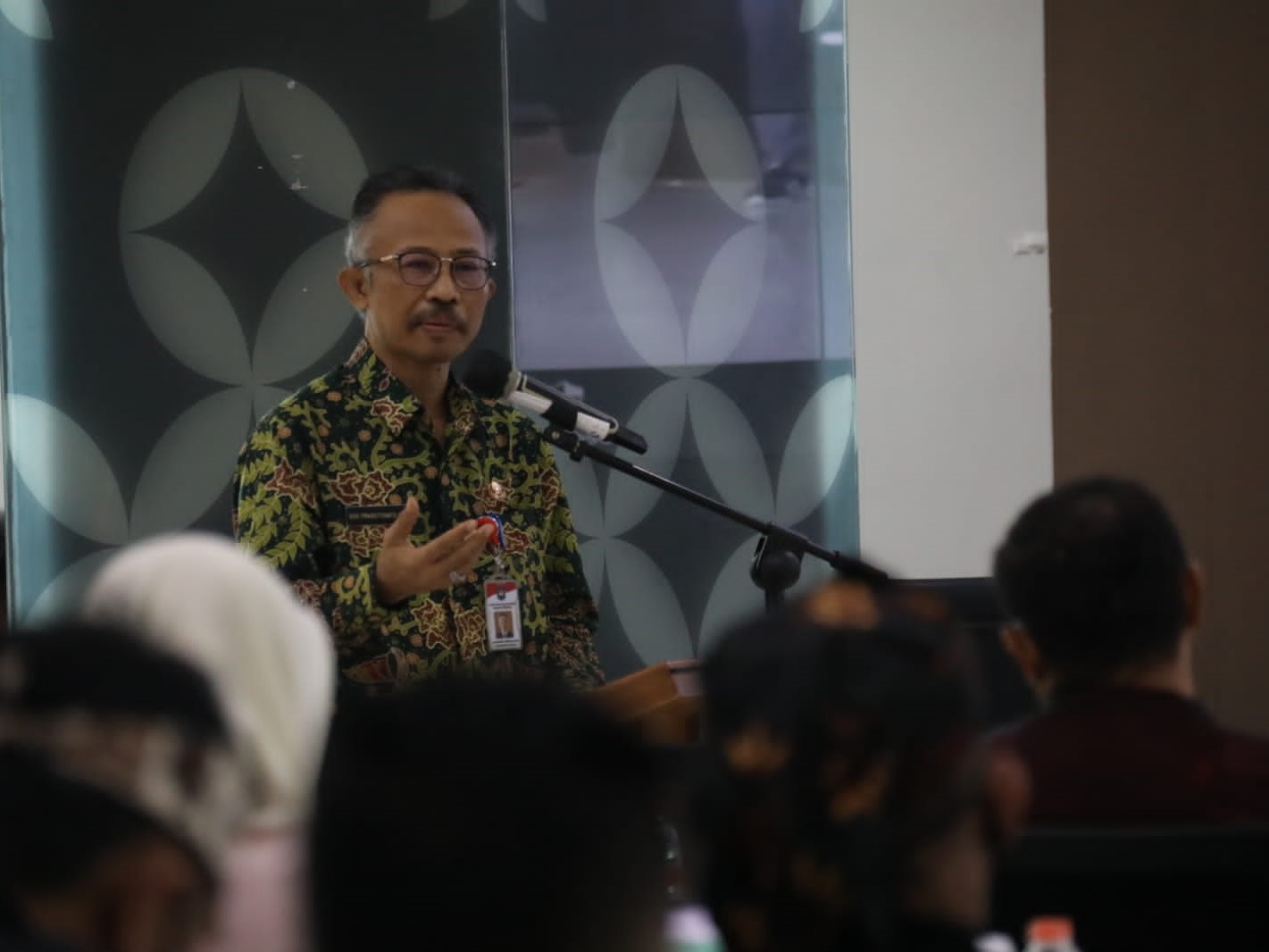 Rapat Koordinasi (Rakor) Pembinaan Hubungan Pusat dan Daerah dalam Strategi Kebijakan Dalam Negeri di Bandung, Jawa Barat, Kamis (4/8).