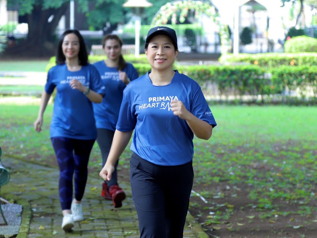 Ajak Masyarakat Bergerak Bersama, Primaya Hospital Gelar Olahraga Virtual Primaya Heart Race