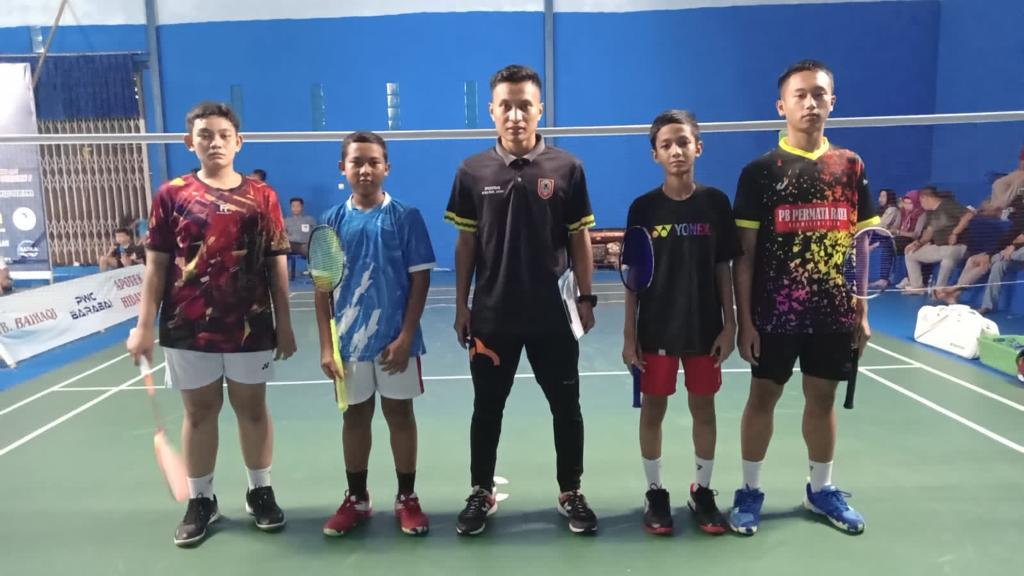 Punggawa Jhonlin Badminton Club di Liga Banua V