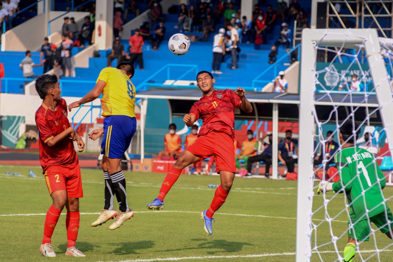 Laga sepak bola CP di ASEAN Paragames 2022.