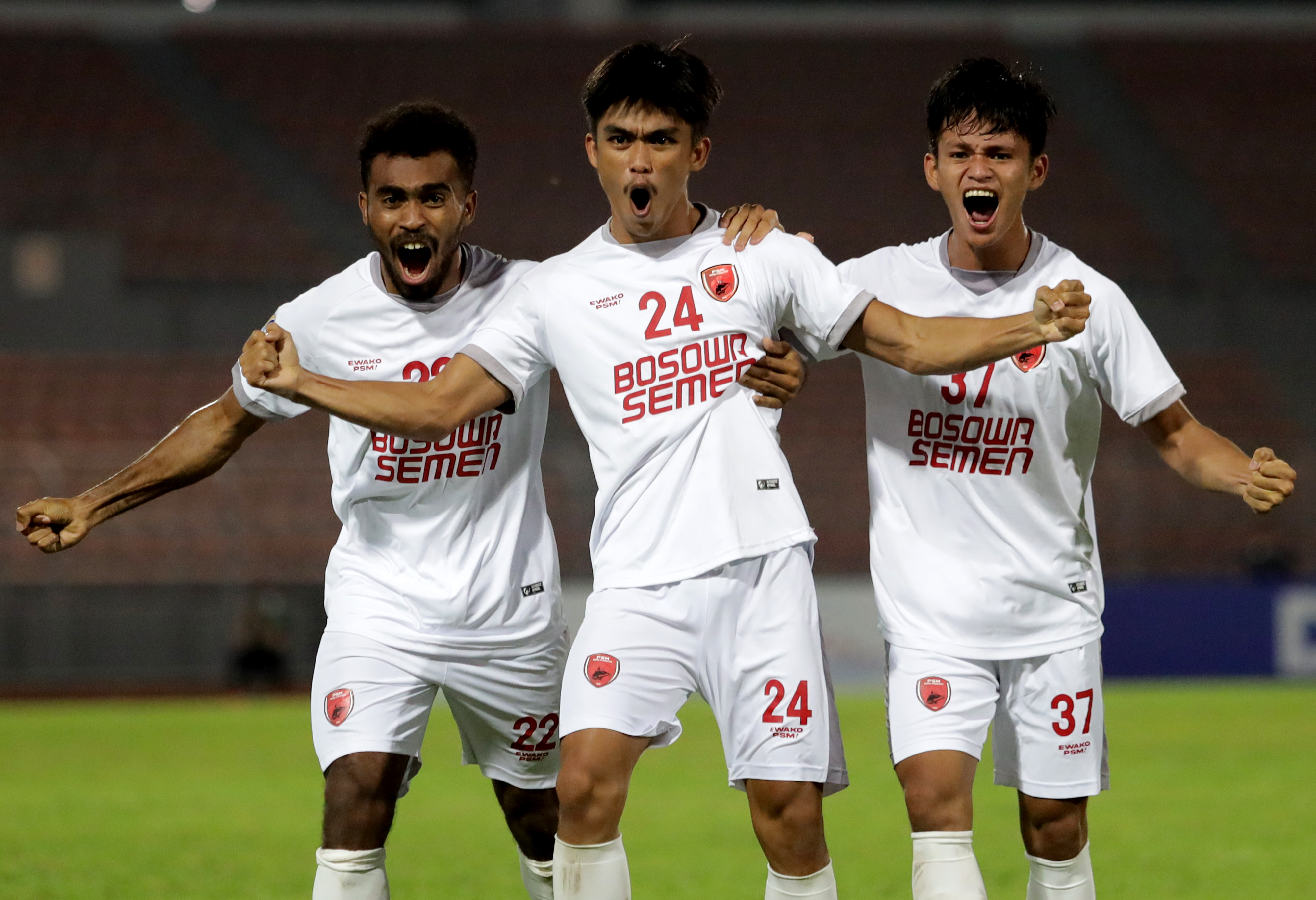 PSM Makassar menang 5-1 atas Persib Bandung dalam lanjutan Liga 1 di Stadion BJ Habibie, Parepare, Senin (29/8).